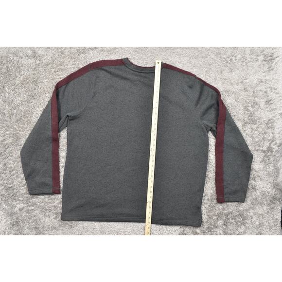 Eddie Bauer Gray Pullover Sweater 2XL Polyester Men Super Soft - Picture 5 of 8